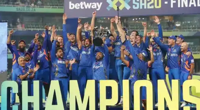 SA20 League Winners Over the Years
