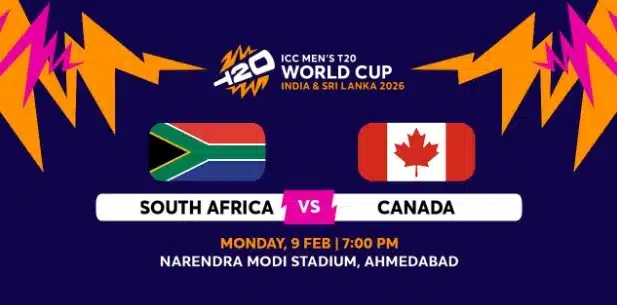 South Africa vs Canada T20 WC Tickets Online