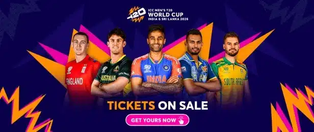 Open The Official ICC Ticket Portal