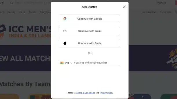 Sign In or Create An Account