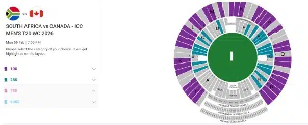 Pick The Match and Seating Type