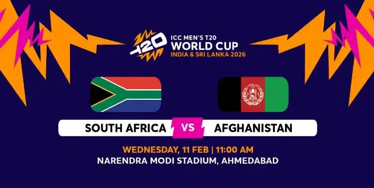 South Africa vs Afghanistan T20 WC 2026 Tickets