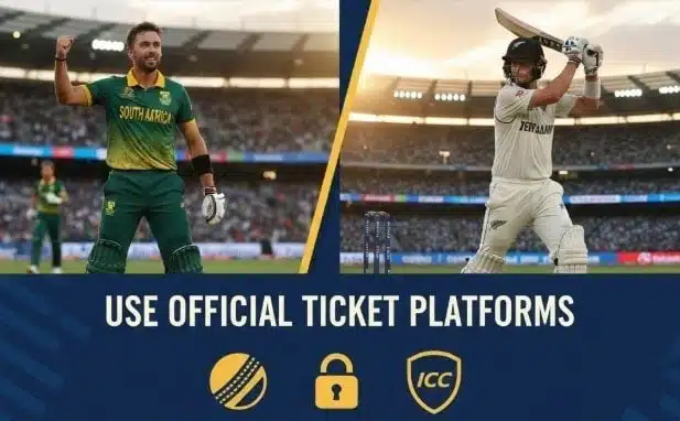 Use Official Ticket Platforms