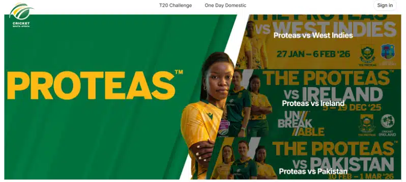 Visit Official South African Ticketing Sites
