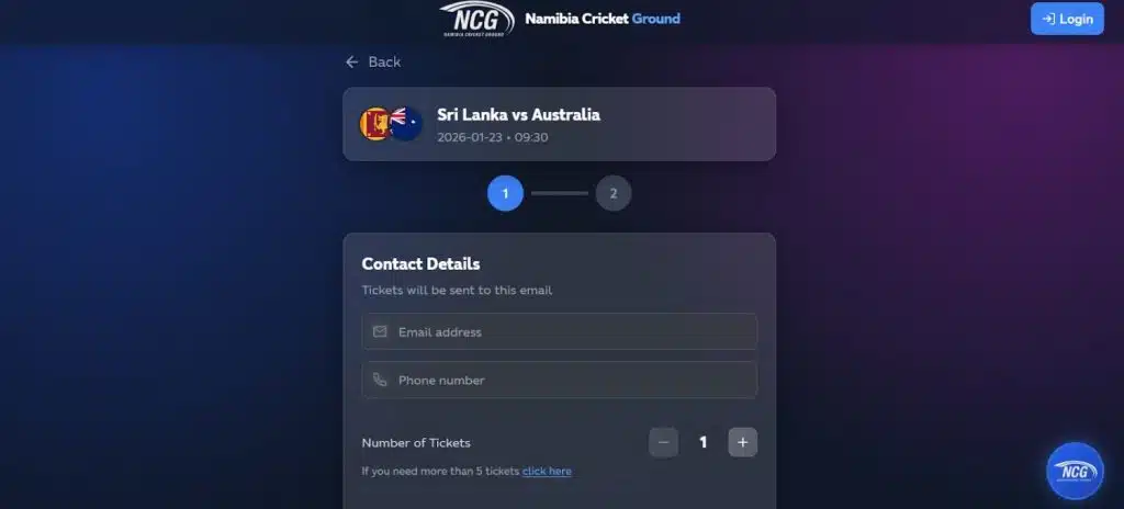 Enter Details Enter Details