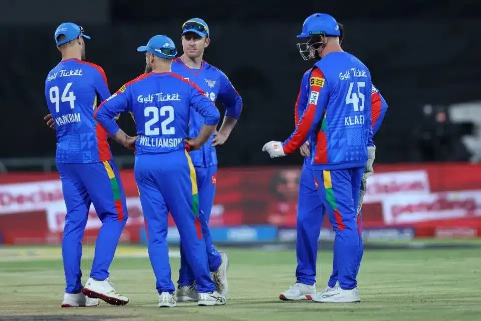 MI Cape Town - 217/7 vs Durban Super Giants MI Cape Town - 217/7 vs Durban Super Giants
