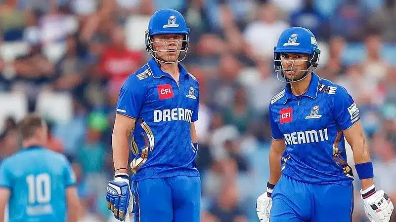 MI Cape Town - 222/3 vs Capitals MI Cape Town - 222/3 vs Capitals