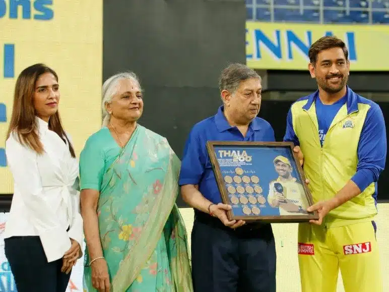 Chennai Super Kings — N. Srinivasan
