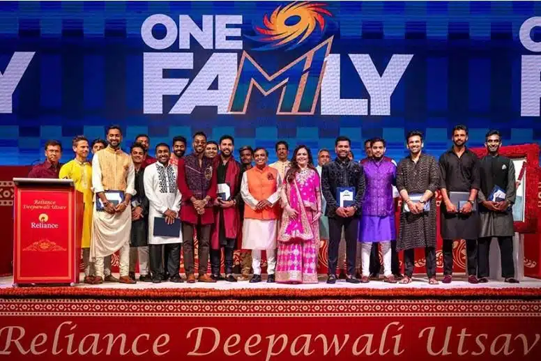 Mumbai Indians — Mukesh Ambani and Nita Ambani
