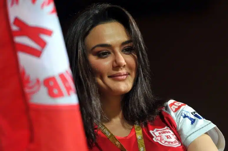 Punjab Kings — Mohit Burman, Ness Wadia, Preity Zinta, Karan Paul
