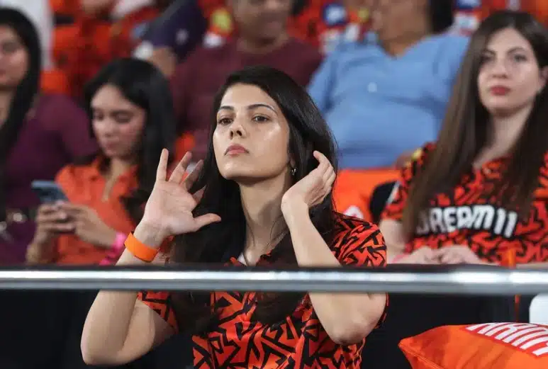 Sunrisers Hyderabad — Kalanithi Maran and Kavya Maran
