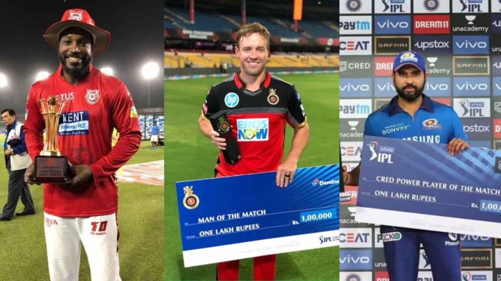 Most Man Of The Match In IPL