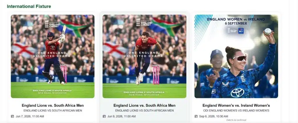 SA A vs England Lions Ticket Prices