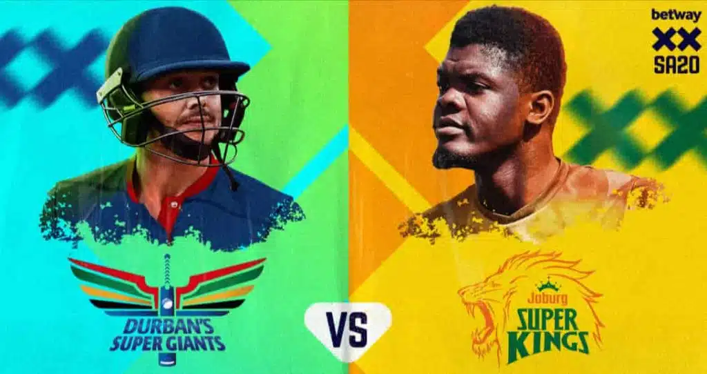 Durban Super Giants vs Joburg Super Kings