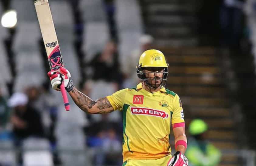 Faf du Plessis (Joburg Super Kings)