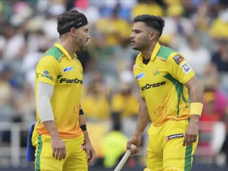 Reeza Hendricks in SA20 Reeza Hendricks in SA20