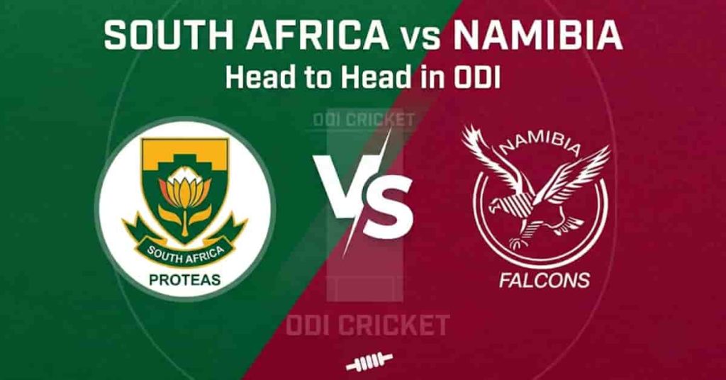 South Africa vs Namibia Head to Head